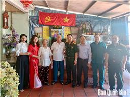 Bộ CHQS tỉnh Thái Nguyên tri ân cán bộ tiền khởi nghĩa và chiến sĩ cách mạng